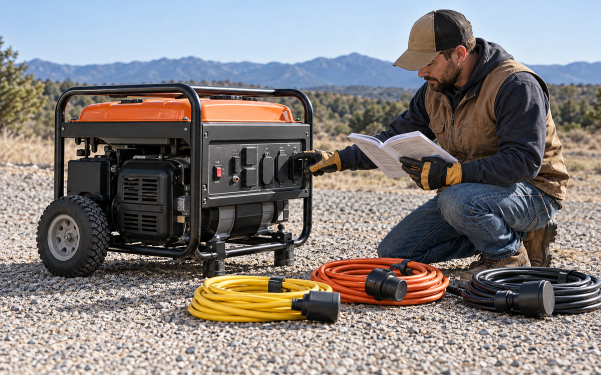 Most Common Generator Outlet Types: NEMA 5-20, L5-30, L14-30 & TT-30