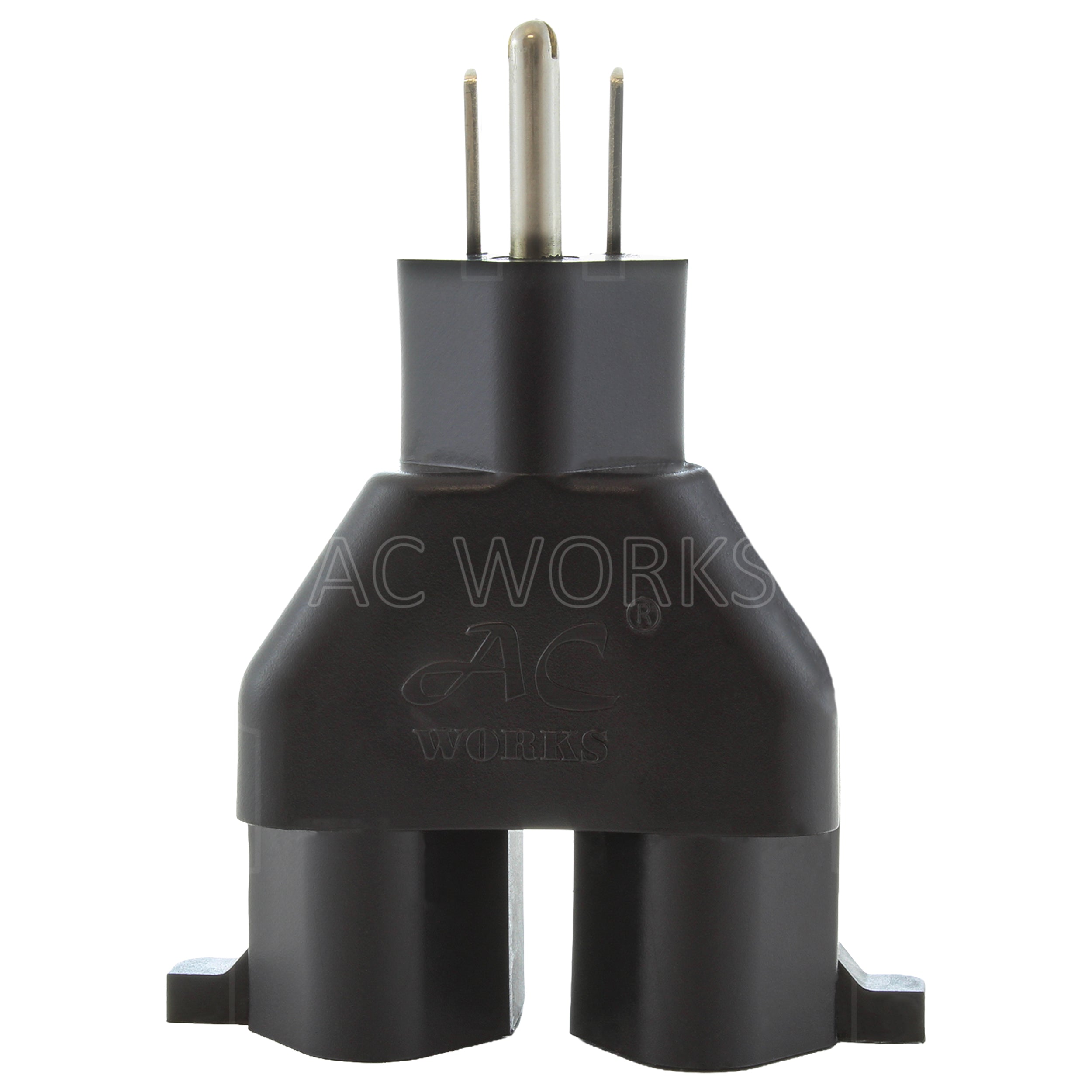 3-Prong Outlet Adaptor with Logo