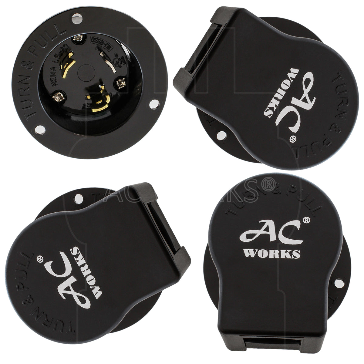 application of all angles when plugged into inlet