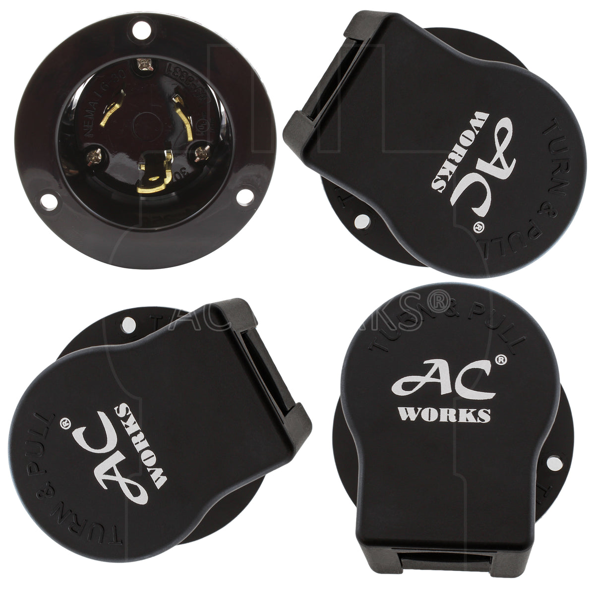 application of all angles when plugged into inlet