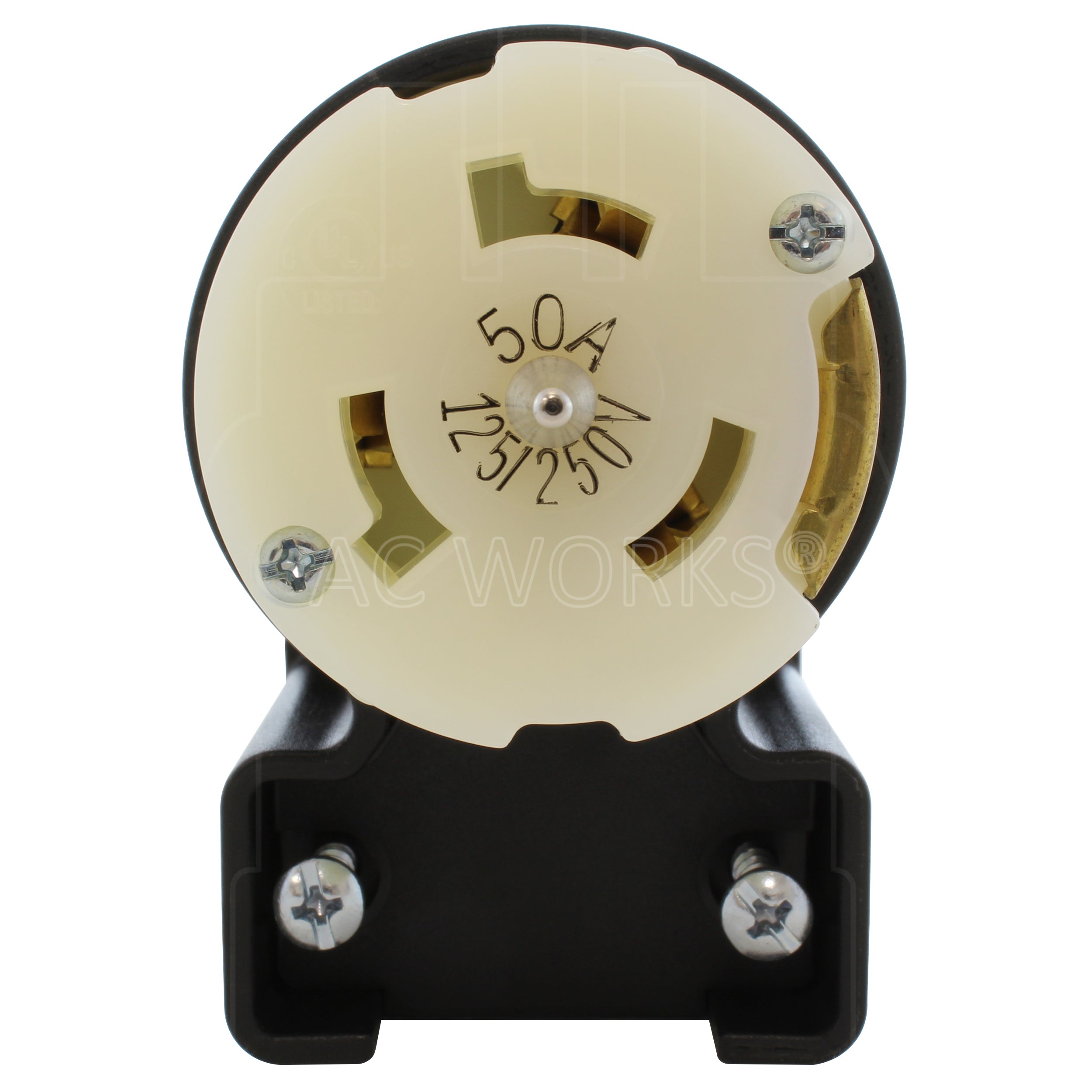 CS6364, Locking Female Connector front view