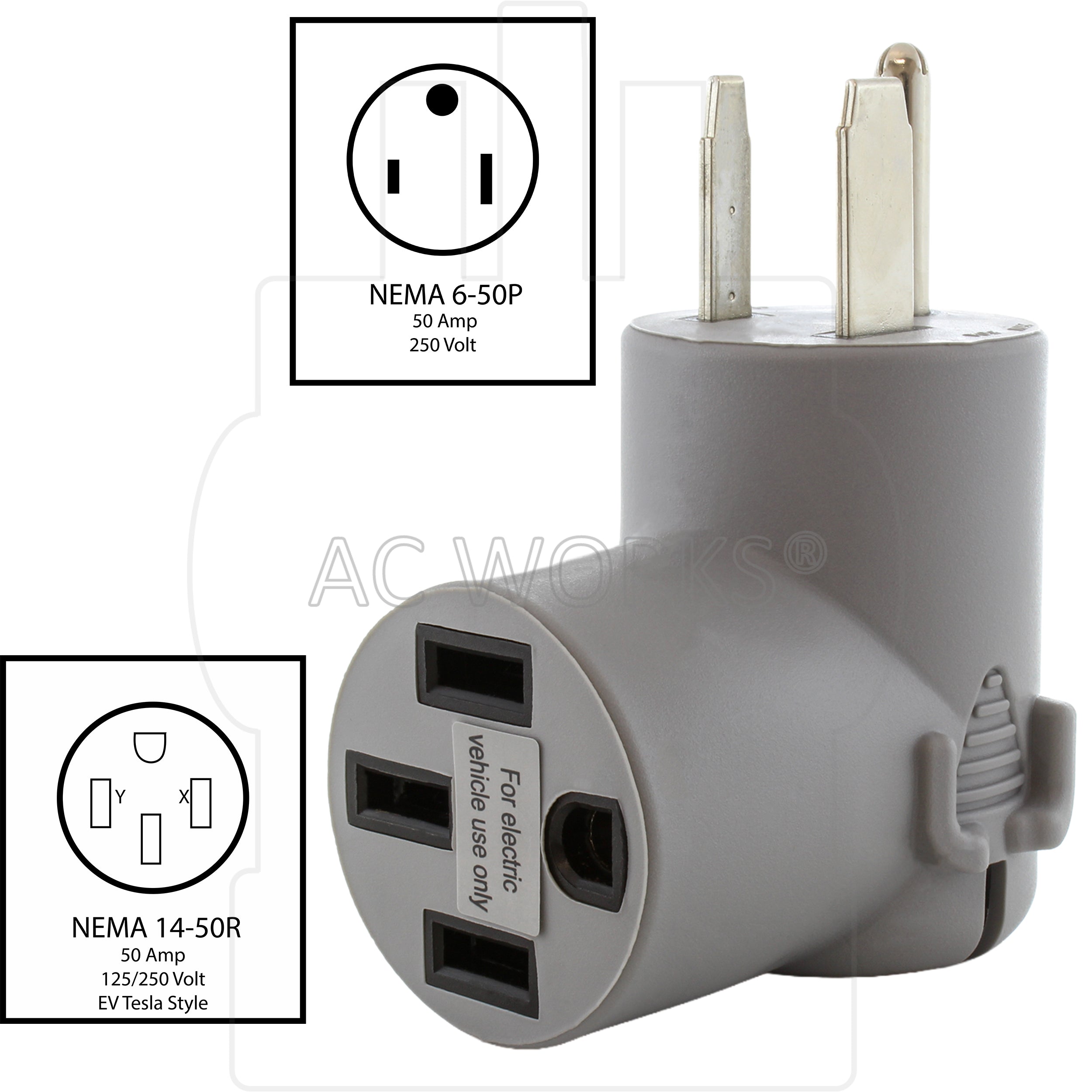 ev tesla charging adapter with nema