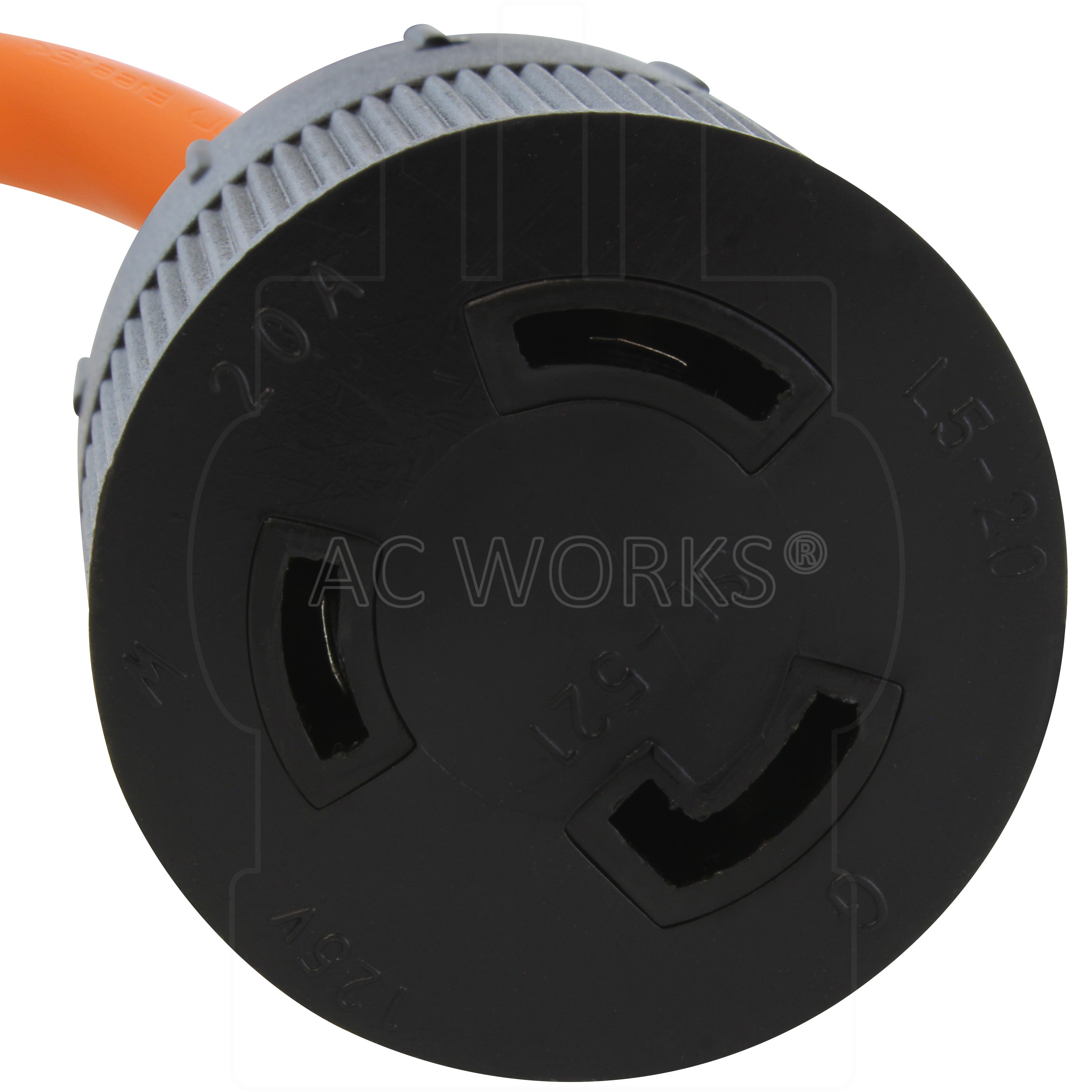 NEMA L5-20R, locking Female Connector