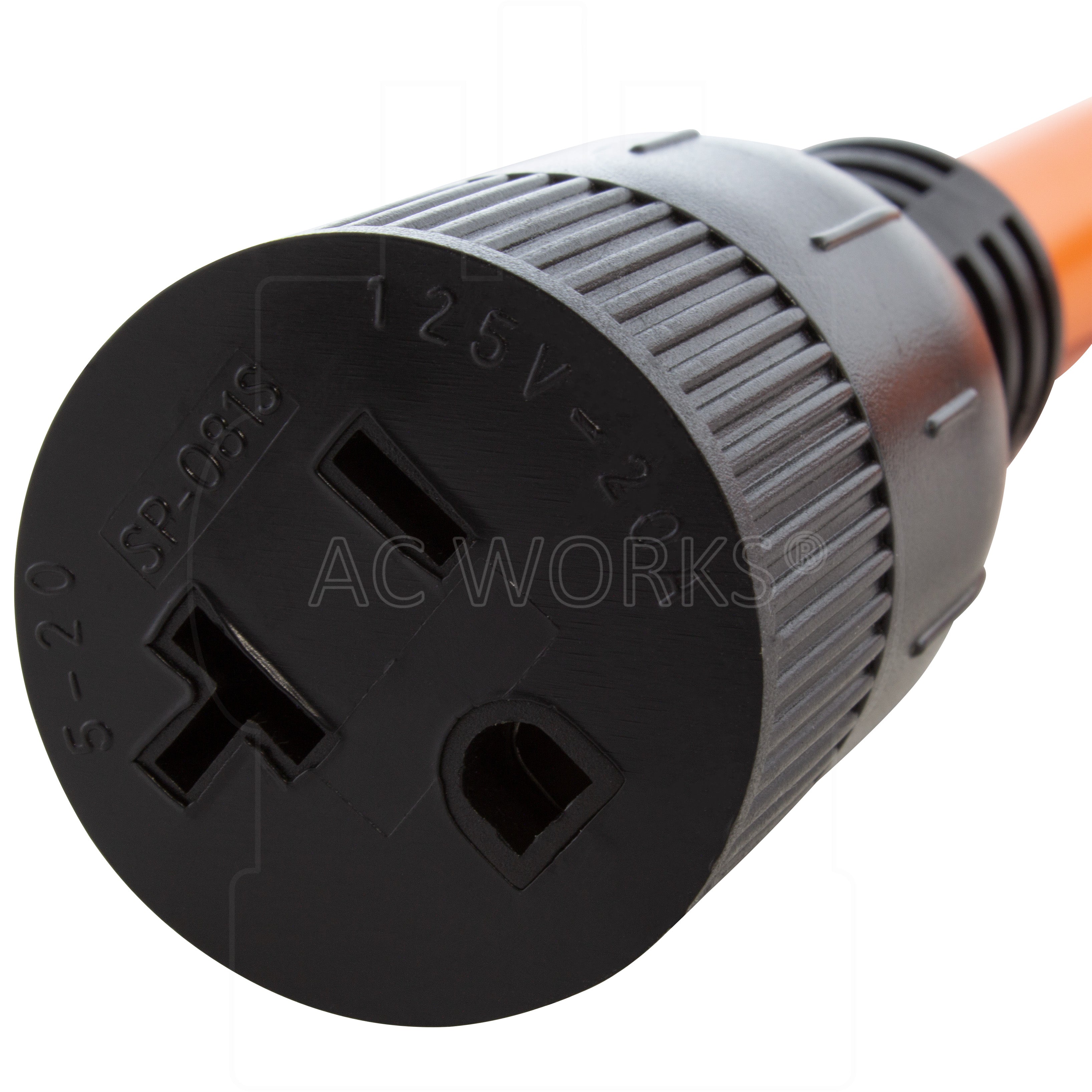NEMA 5-15/20R, straight blade Female Connector