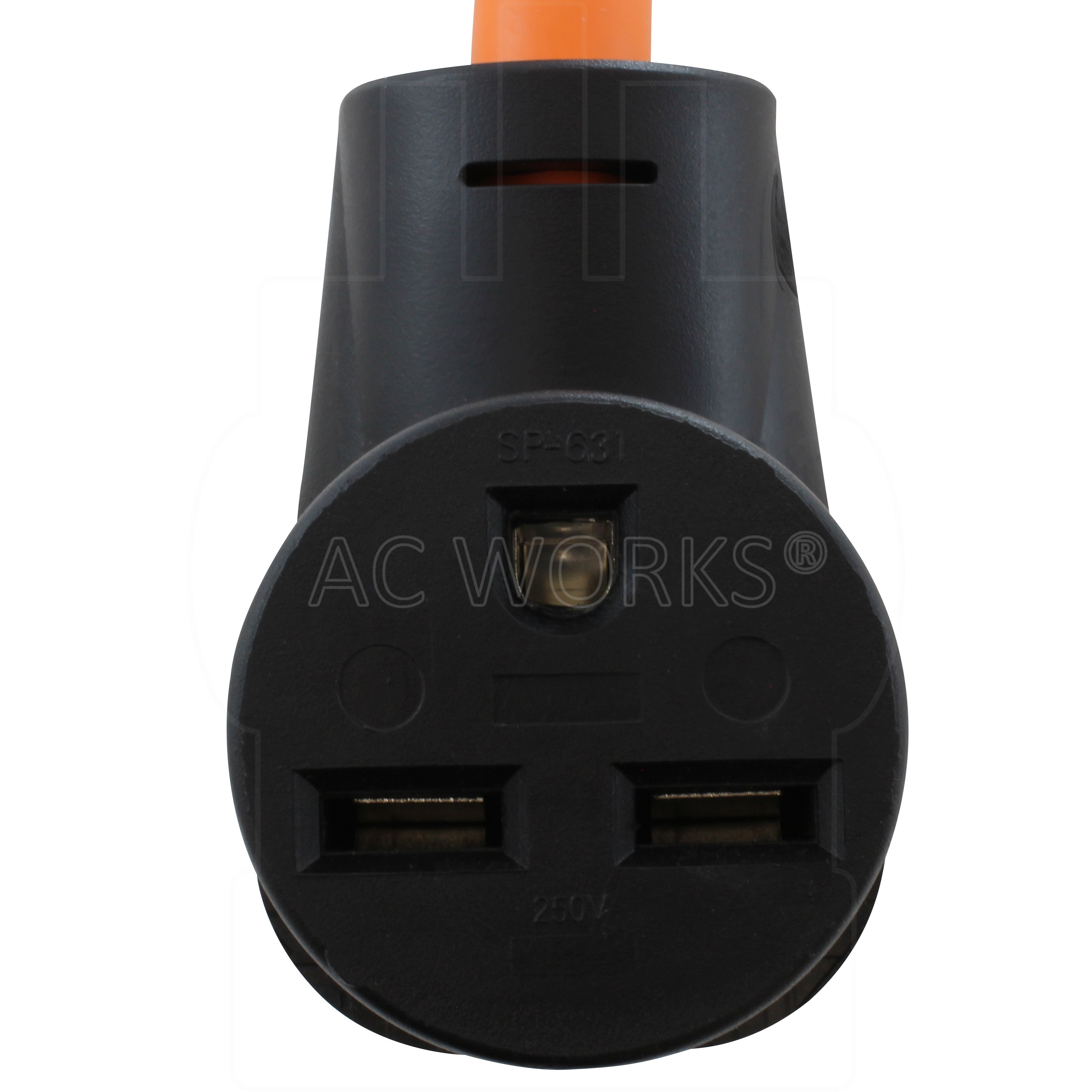 NEMA 6-30R, Female Connector