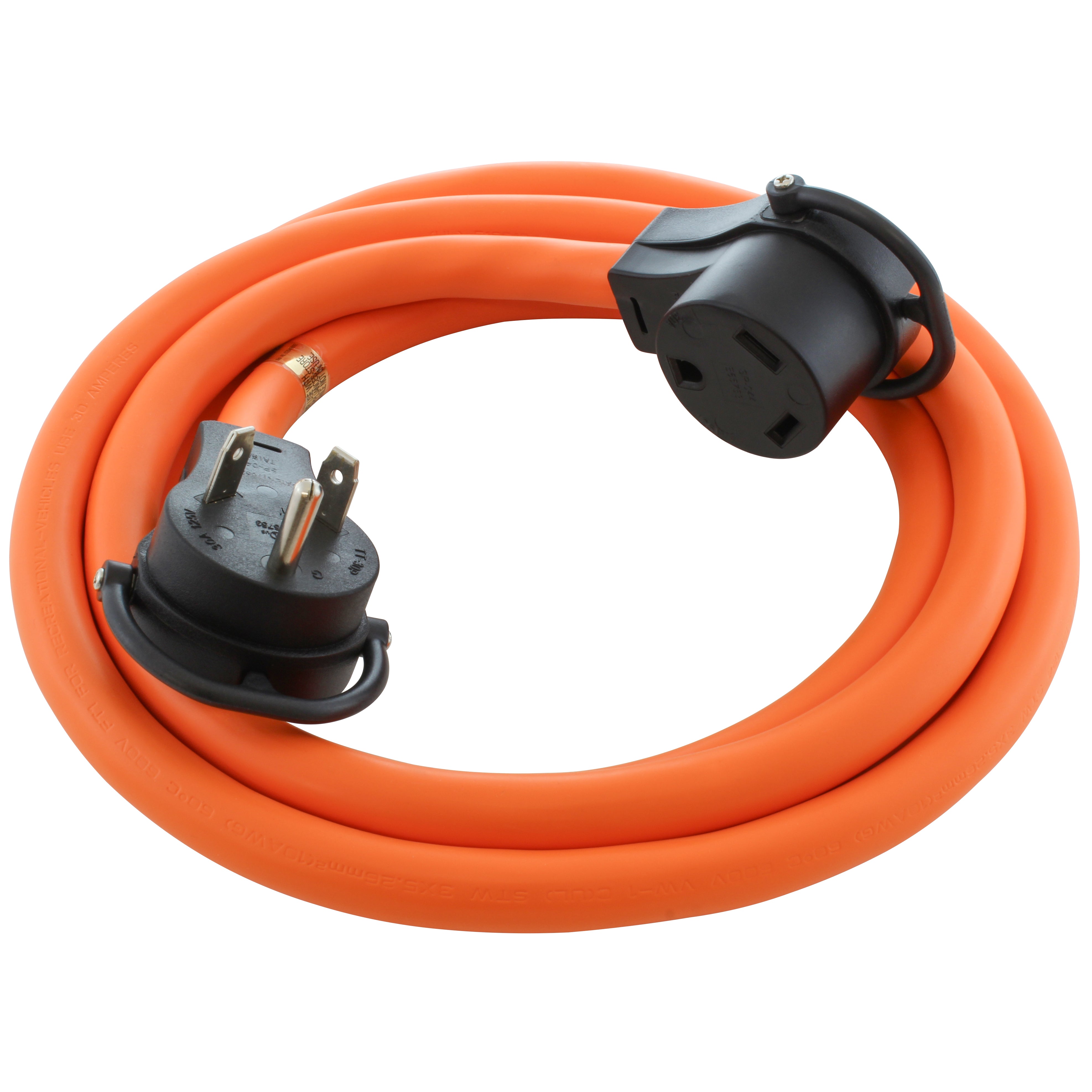 エピ GR-LP-30 + ケース、スタンド、カポ、チューナー、ケーブル AC WORKS® [TT30PR] 30A 125V NEMA TT-30 RV Extension Cord With