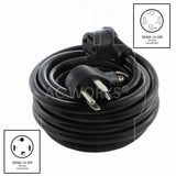 NEMA 14-30 extension cord, 4-prong dryer extension cord, 4-prong 30 amp extension cord, 4-prong 30 amp EV charging cord