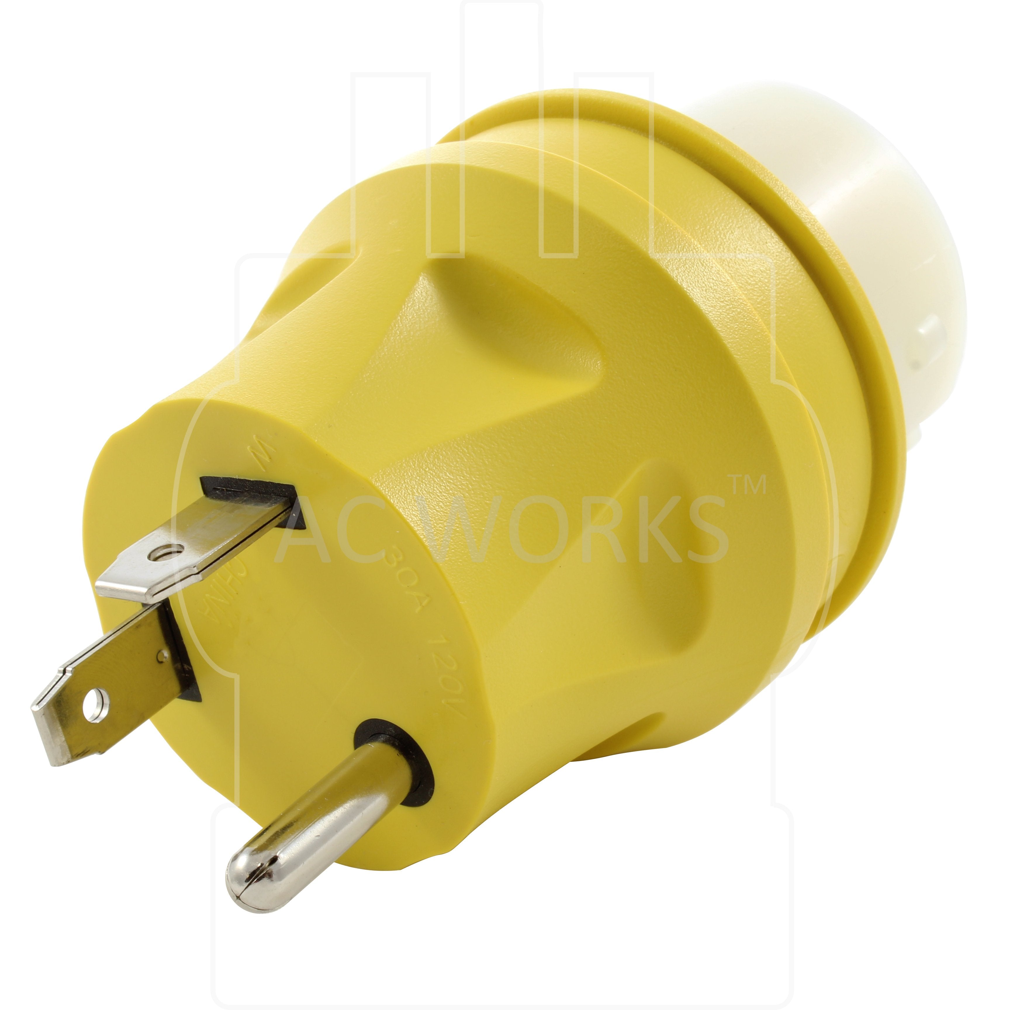 NEMA TT-30P, 30 Amp travel trailer plug, 30 amp RV plug