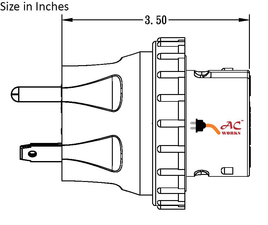 adapter for disaster relief, RV adapter, AC Connectors, AC Works