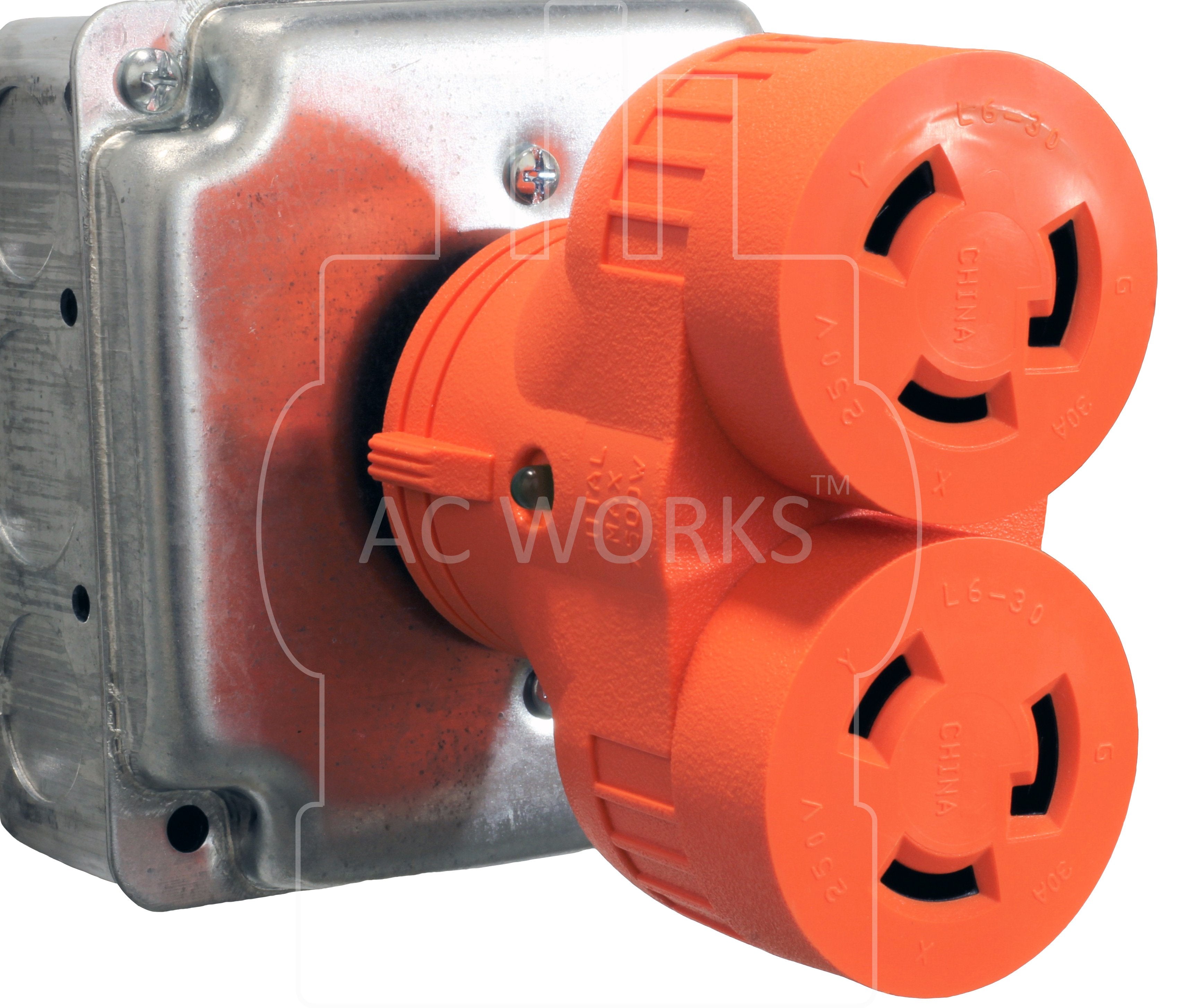AC Works, generator adapter, twist lock adapter