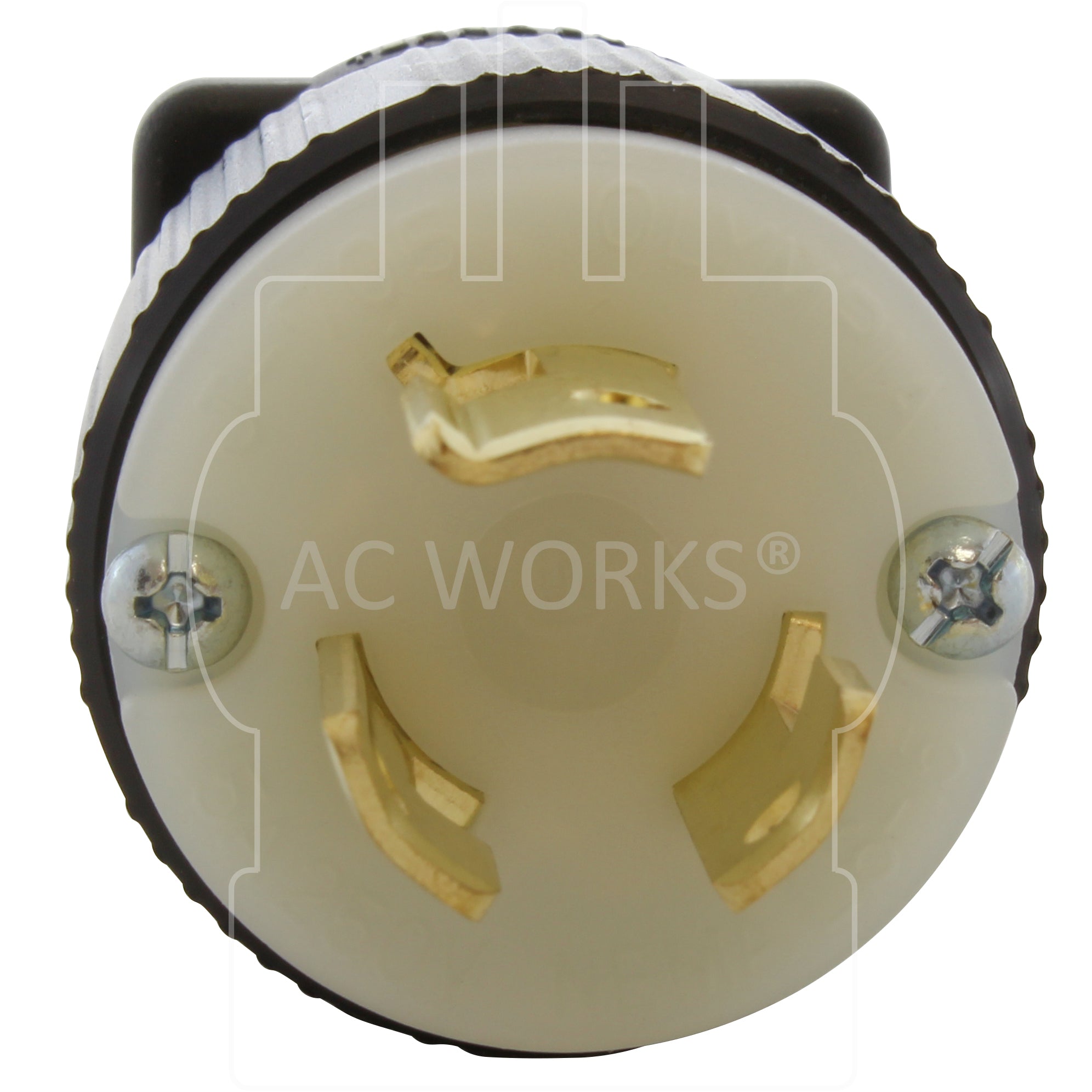 3-prong 15A 250V locking plug