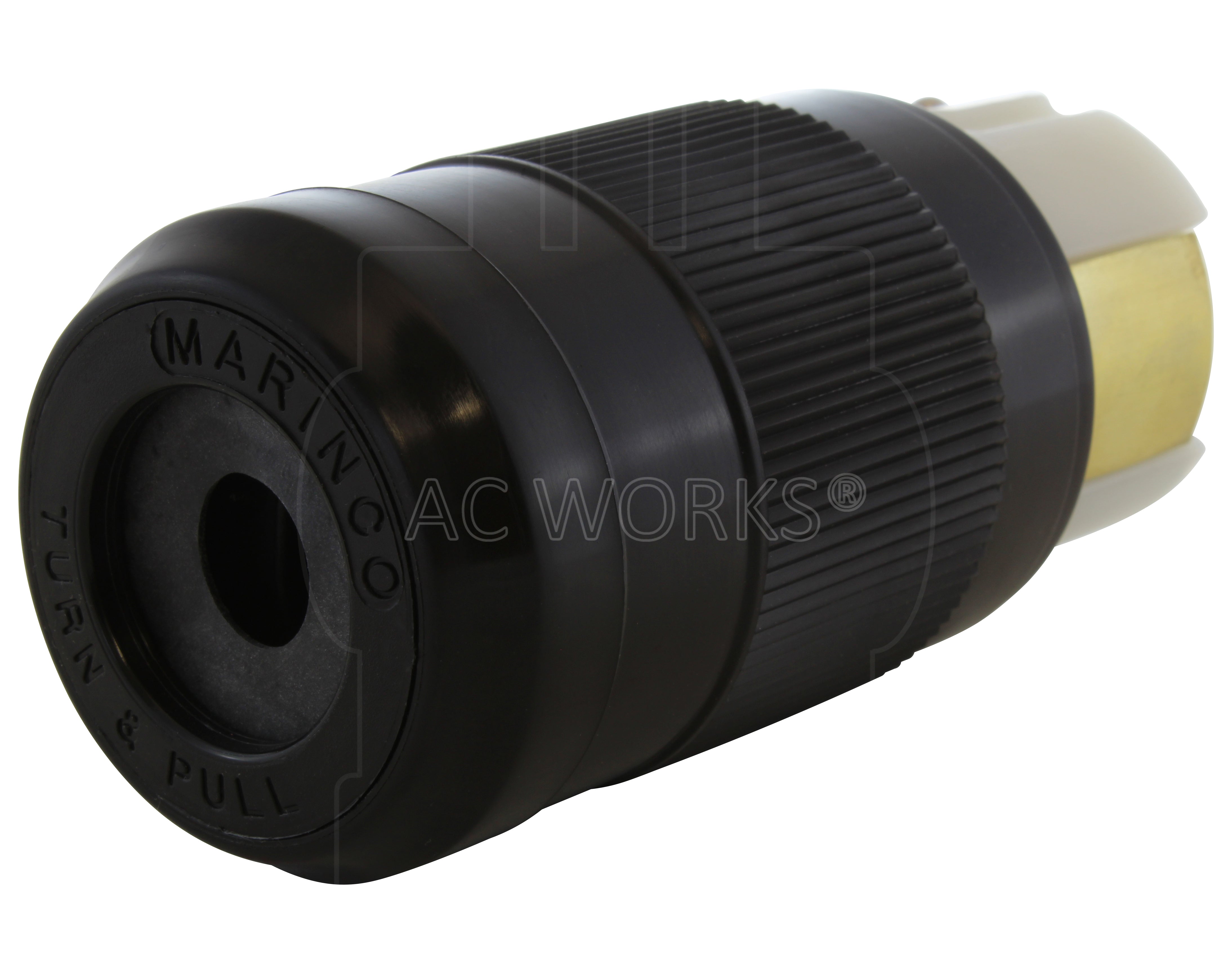 50A 480V female connector assembly