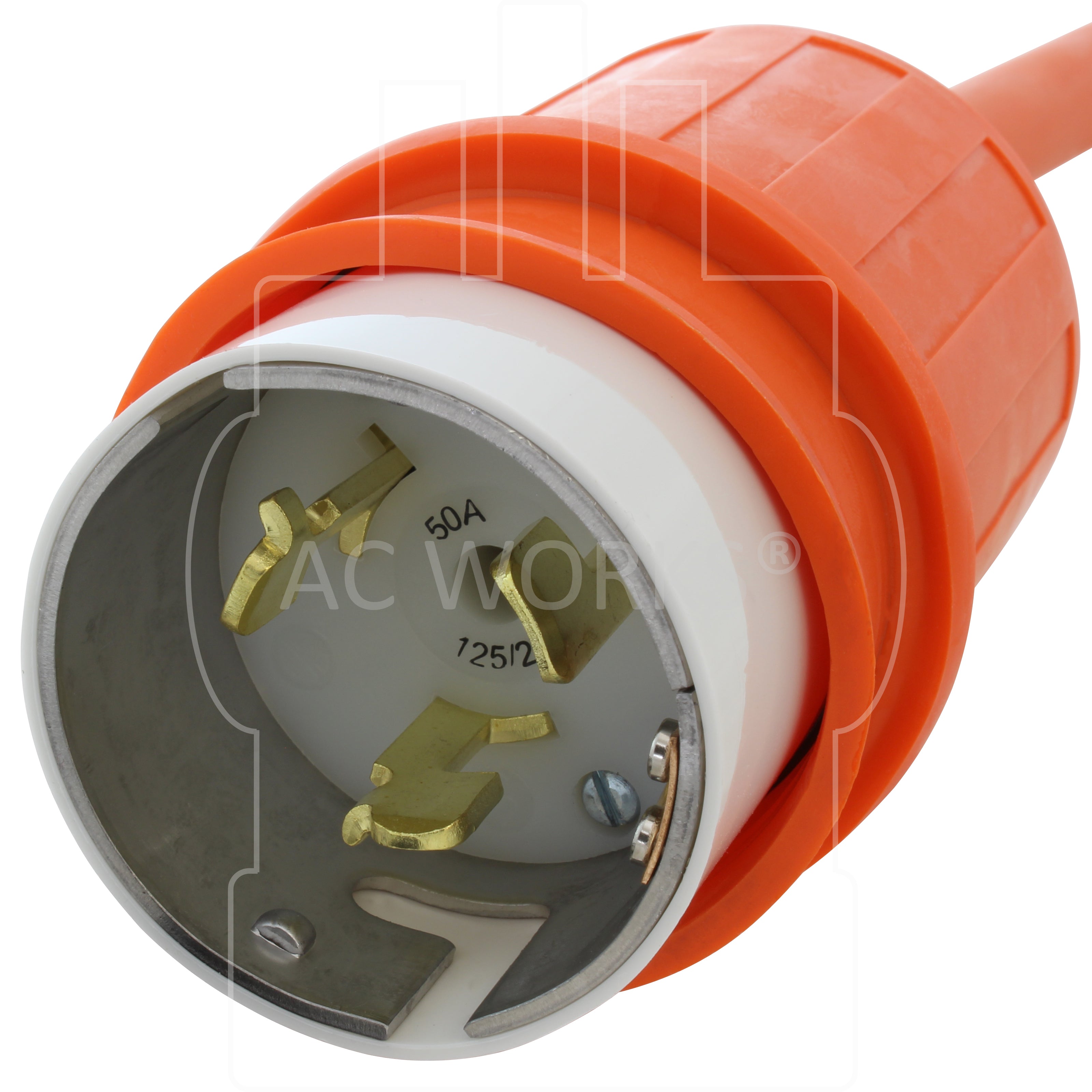 NEMA SS2-50P 50A 125/250V locking plug