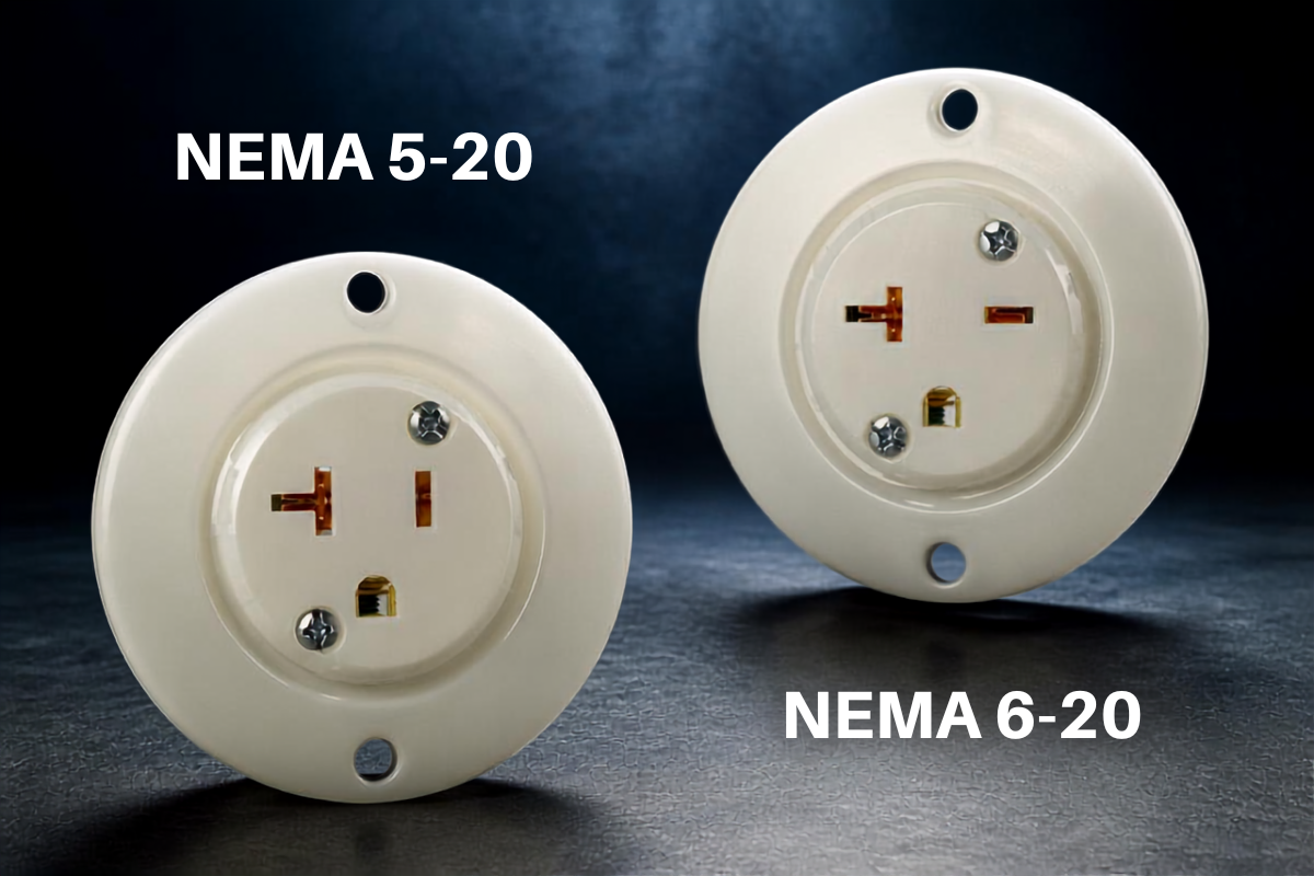 How to Differentiate Between NEMA 5-20 and NEMA 6-20 Plugs
