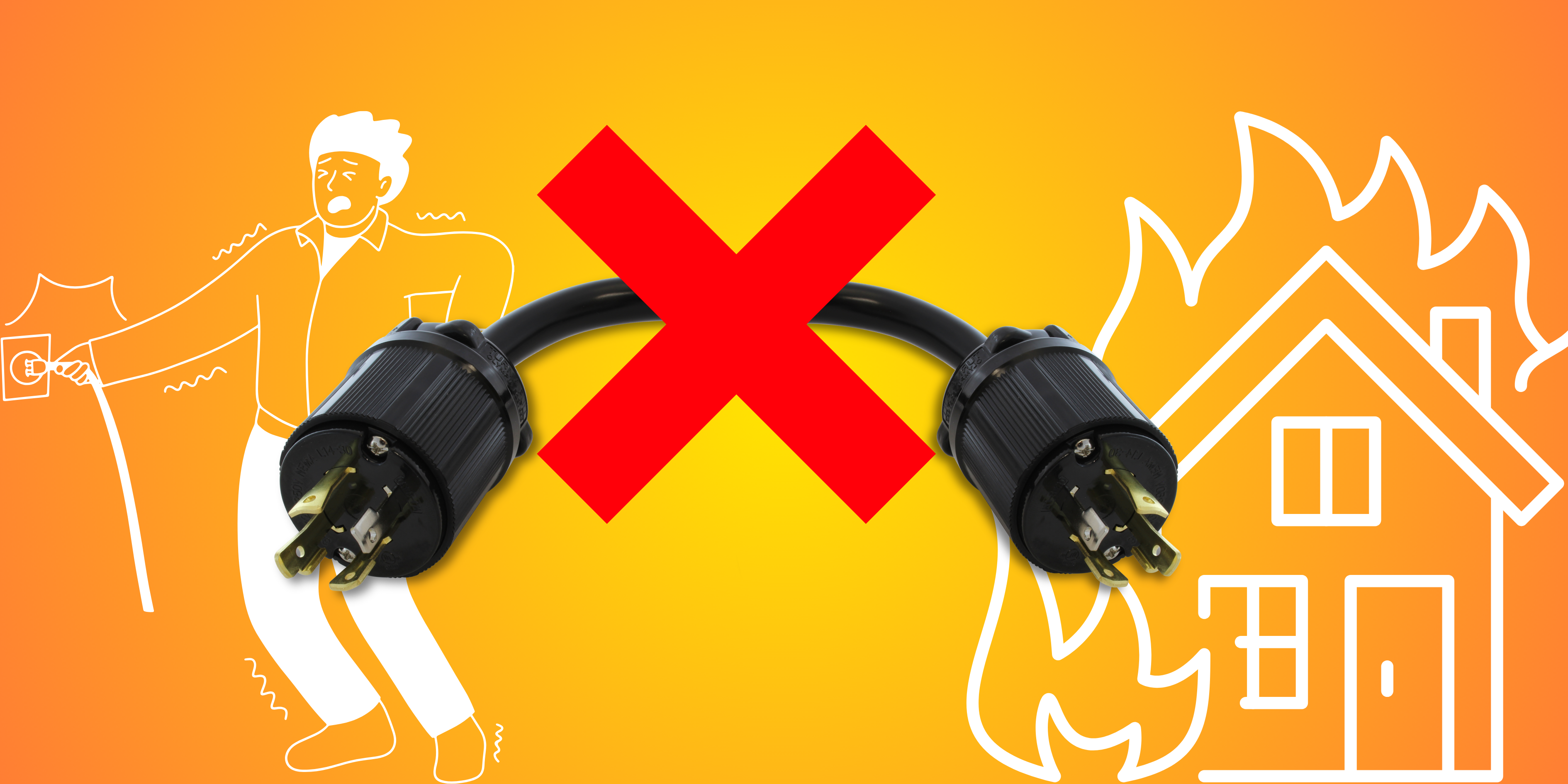 The Dangers of Double Male Ended Cords