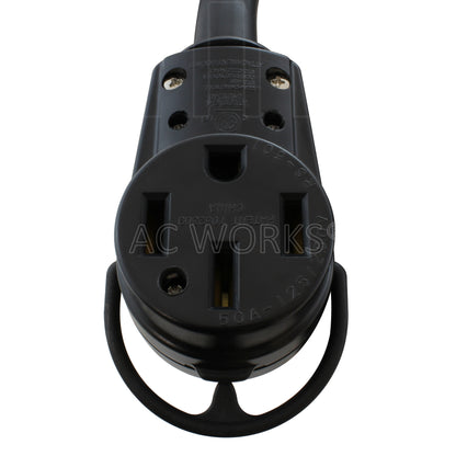 NEMA 14-50R 50A 125/250V 4-prong female connector