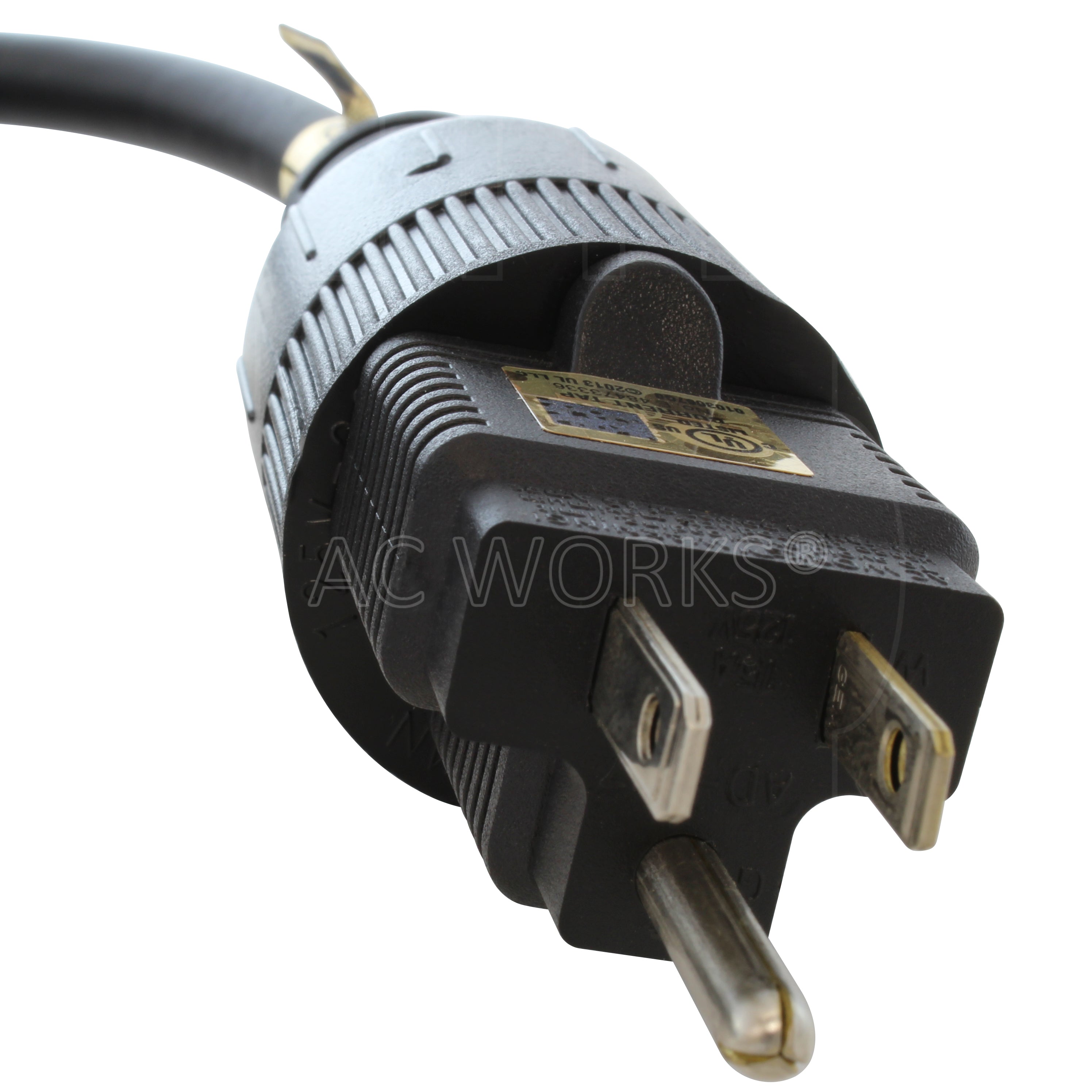 AC WORKS® 15/20 Amp 12/3 Household Indoor/Outdoor Extension Cord