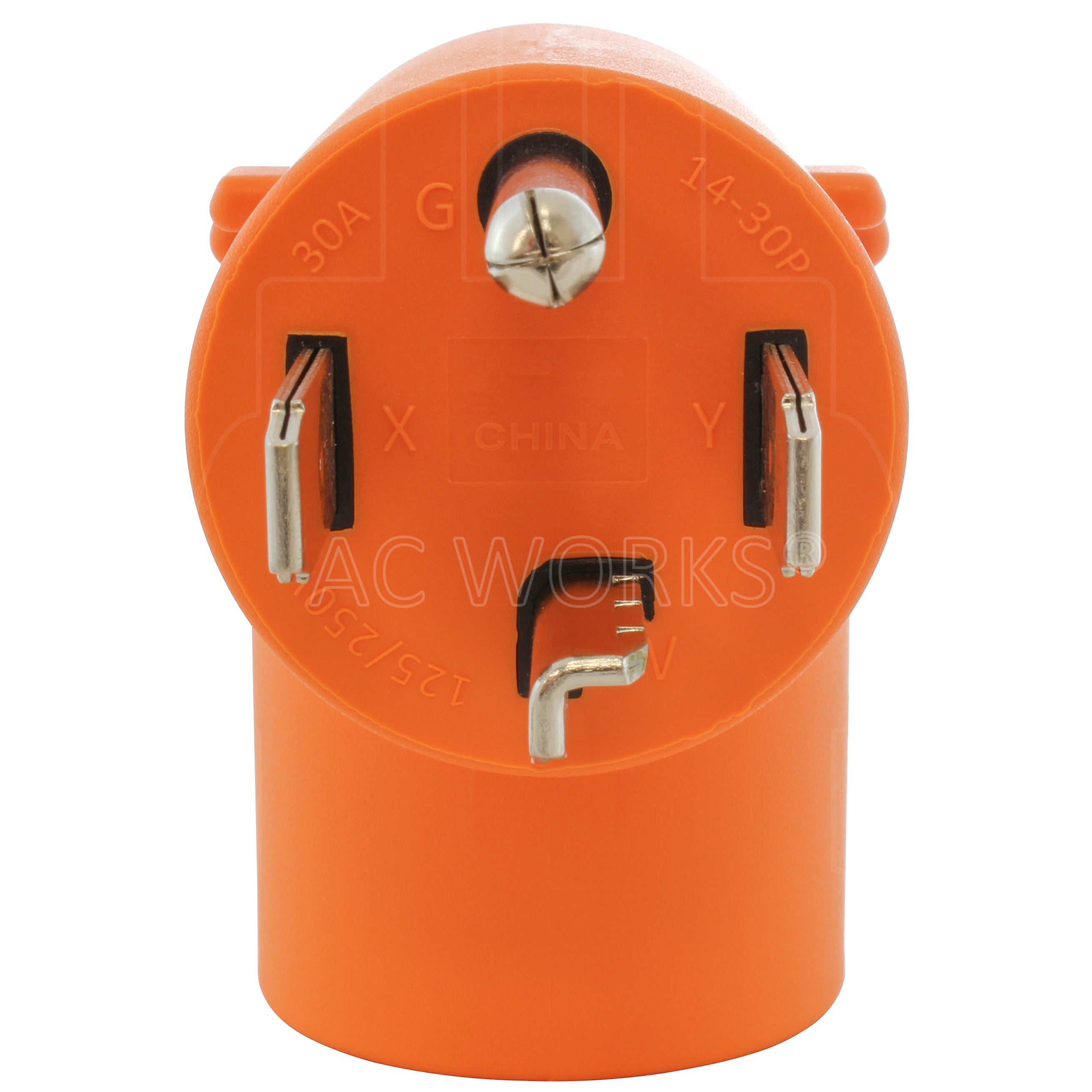 NEMA 14-30P 30A 125/250V 4-prong plug