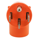 AC WORKS® [AD1450L630] Adapter 14-50P Plug to L6-30R 3-Prong 30A 250V Locking Female