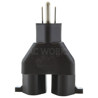 3-Prong Outlet Adaptor with Logo