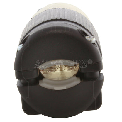 AC WORKS® [AS515R] NEMA 5-15R 15A 125V Household Female Connector with cULus Approval