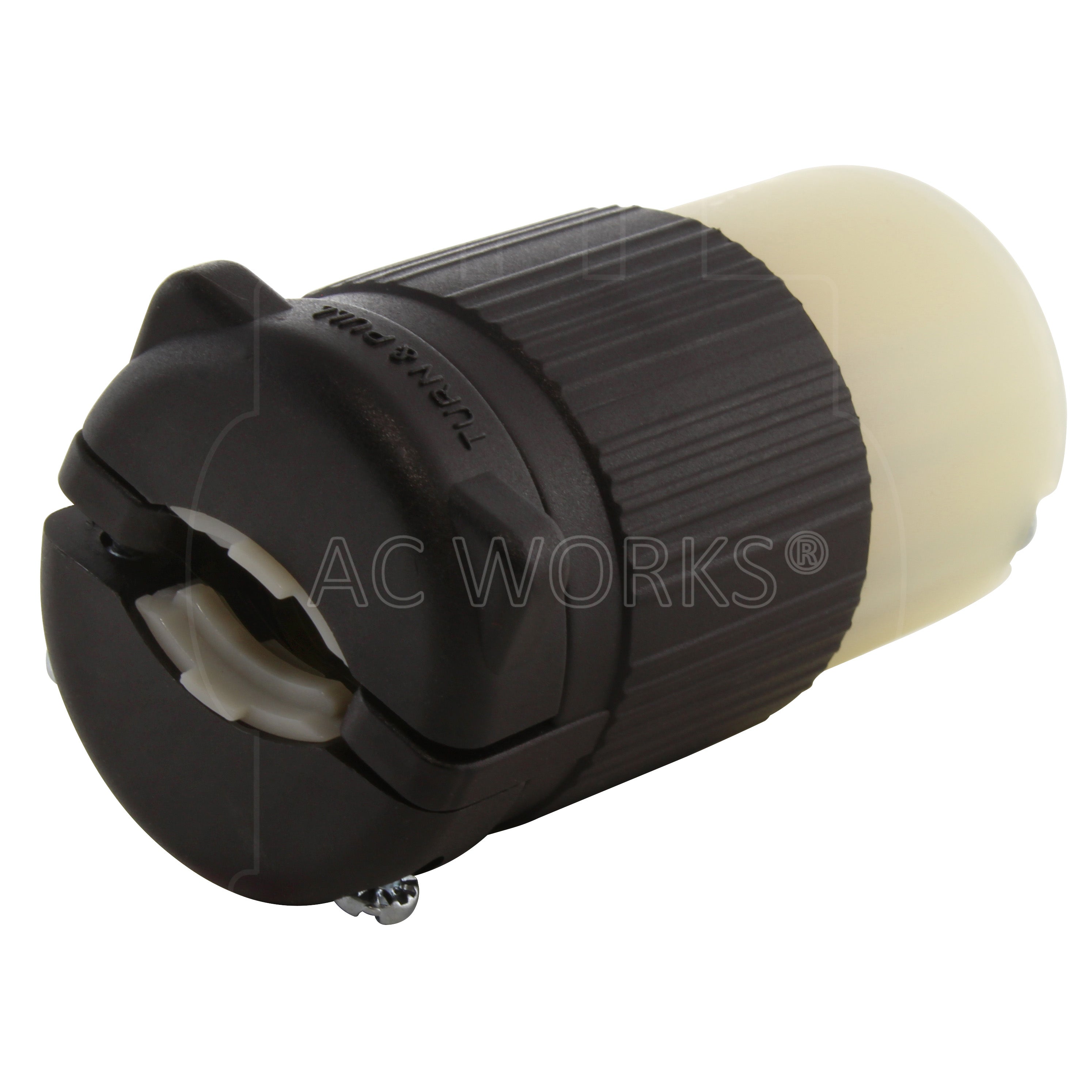 AC WORKS® [AS515R] NEMA 5-15R 15A 125V Household Female Connector with cULus Approval