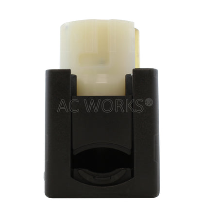 Locking Female Connector with Right Angle Configuration