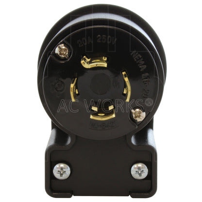 4-prong locking male plug