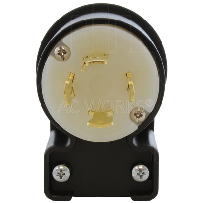 4-prong locking plug assembly