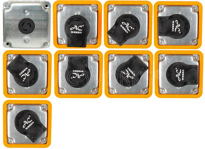 application of all angles with outlet