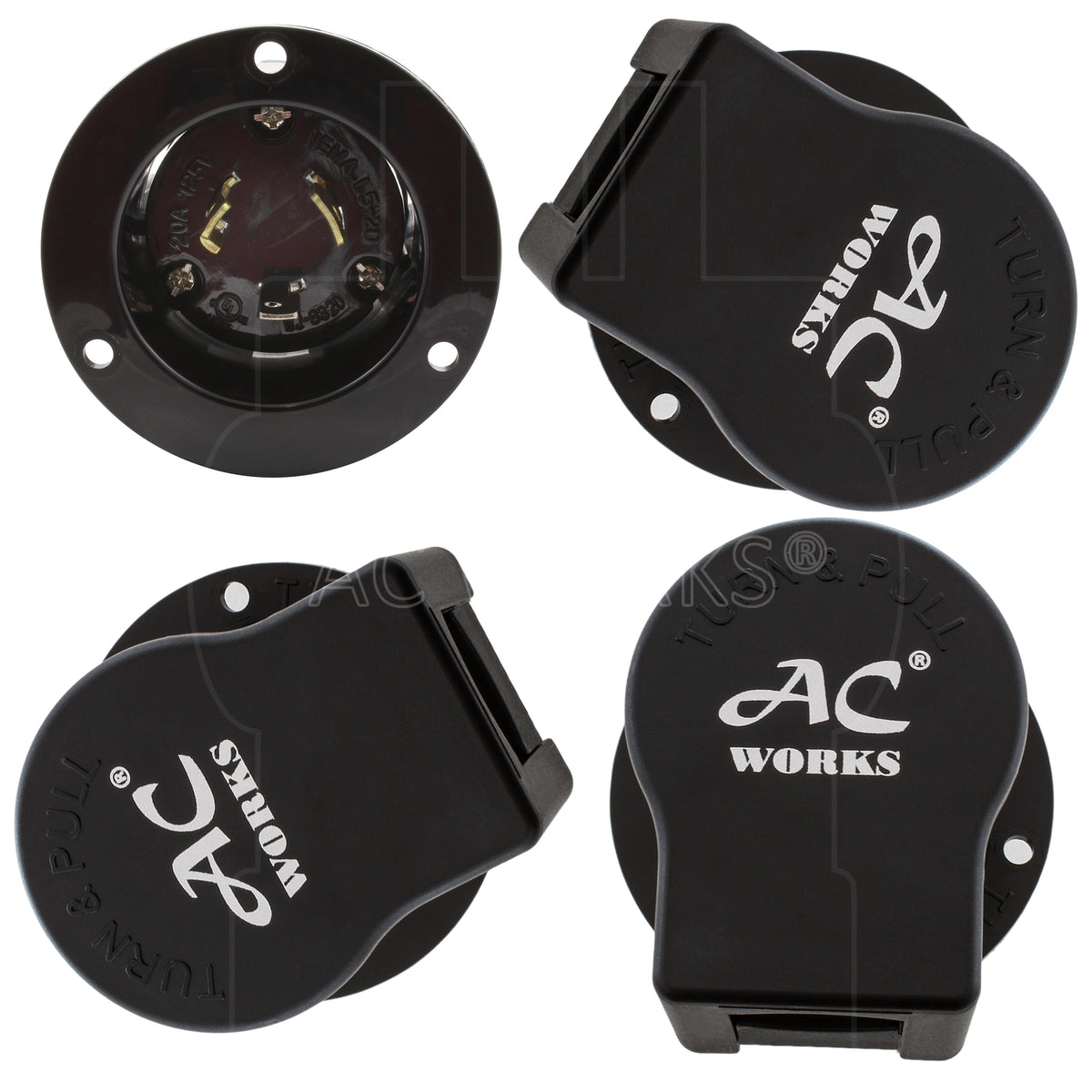 application of all angles when plugged into inlet