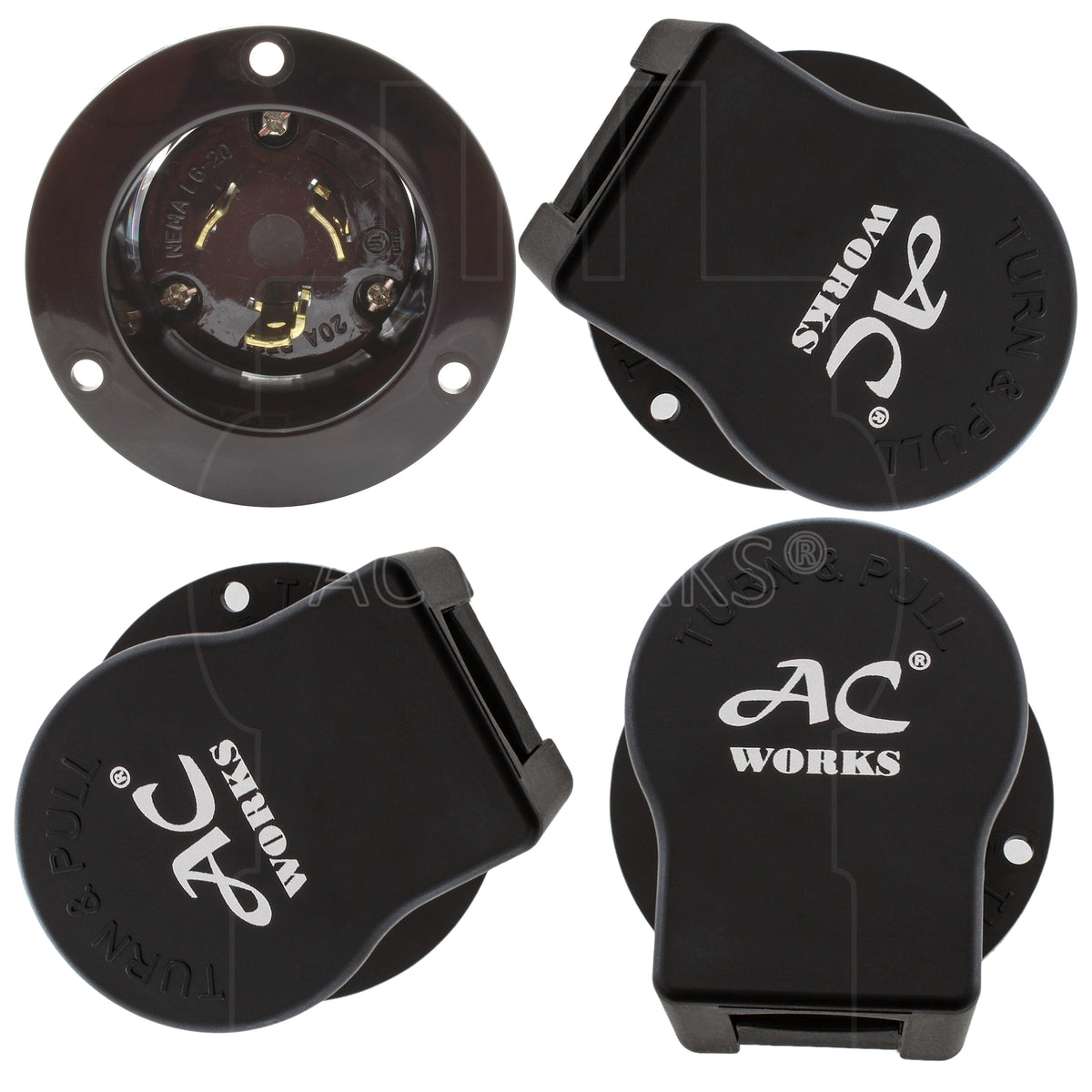 application of all angles when plugged into inlet