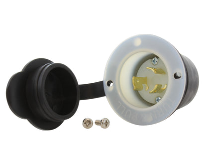 NEMA L6-15P 3-prong 250V 15A inlet 