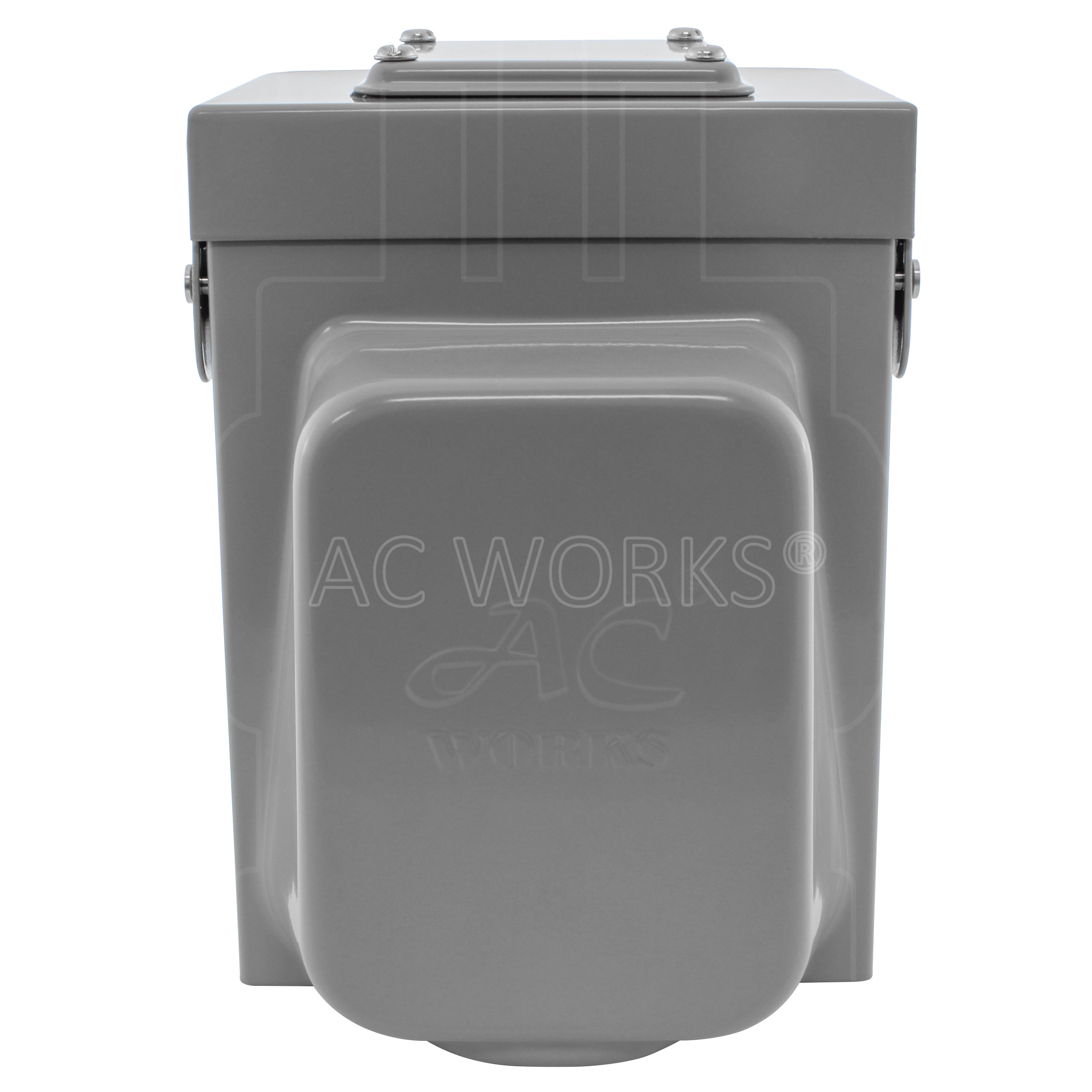 AC WORKS® [ASL1430PBX] 30A Locking 4-Prong L14-30 Heavy-Duty Generator Transfer Switch Inlet Box