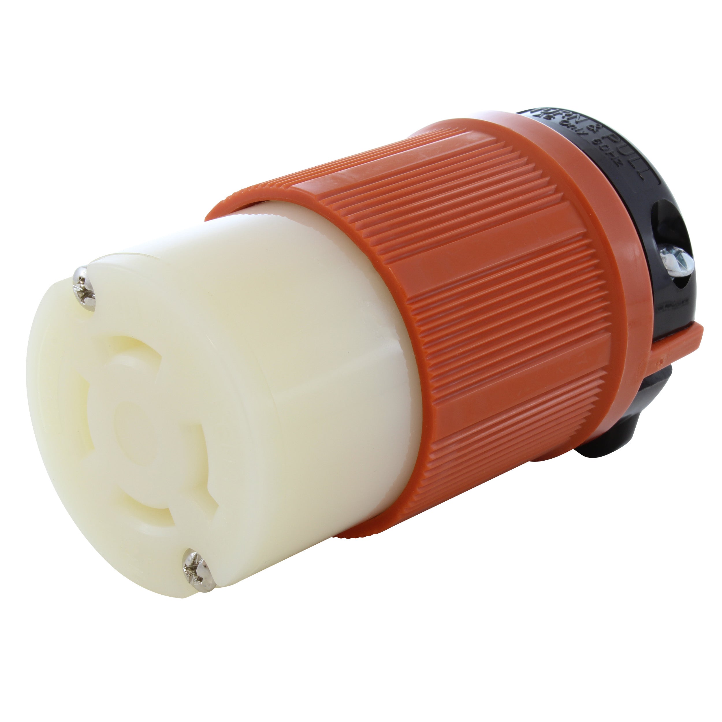 AC WORKS® [ASL1730R] NEMA L17-30P 3-Phase 30A 600V 4-Prong Locking connector with UL, C-UL Approval