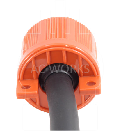 AC WORKS® [ASL1620R] NEMA L16-20R 3-Phase 20A 480V 4-Prong Locking Female Connector with UL, C-UL Approval