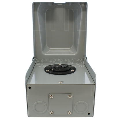 AC WORKS® [ASOUL1430BX] L14-30 30A 125/250V 4-Prong Locking Heavy-Duty Outlet Box