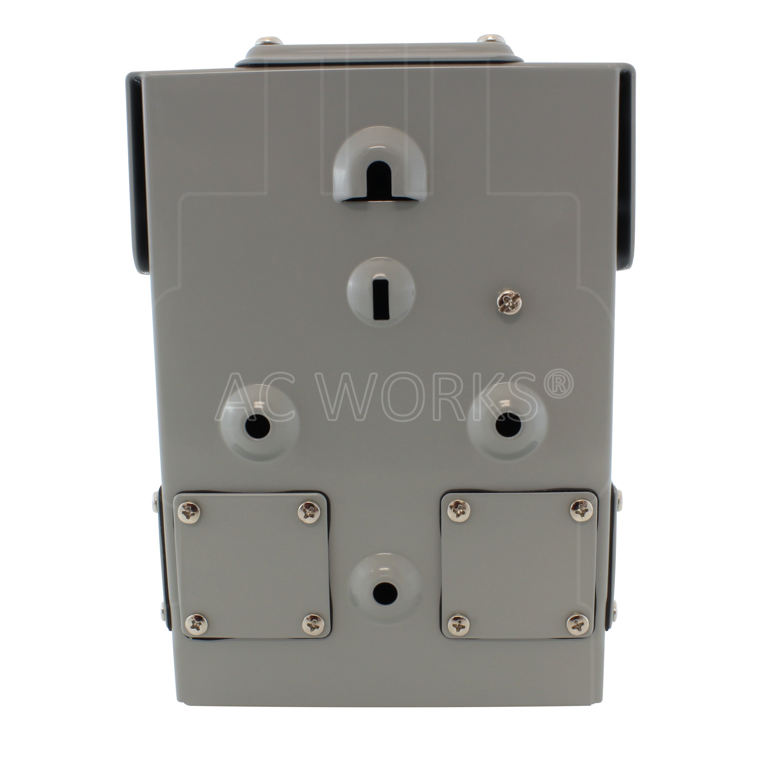 AC WORKS® [ASOUL1520BX] L15-20 20A 3-Phase 250V 4-Prong Locking Heavy-Duty Outlet Box
