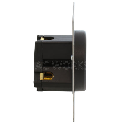 AC WORKS® [ASOUTT30R] 30A 125V TT-30R Outlet ETL Listed