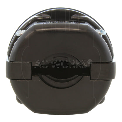 AC WORKS® [CS6364-RK] California Standard CS6364 50A 125/250V 4-Prong Locking Female Connector