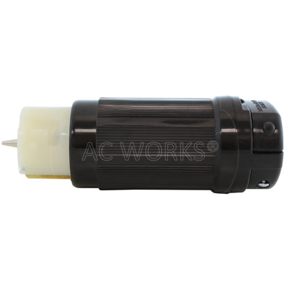 AC WORKS® [CS6364-RK] California Standard CS6364 50A 125/250V 4-Prong Locking Female Connector