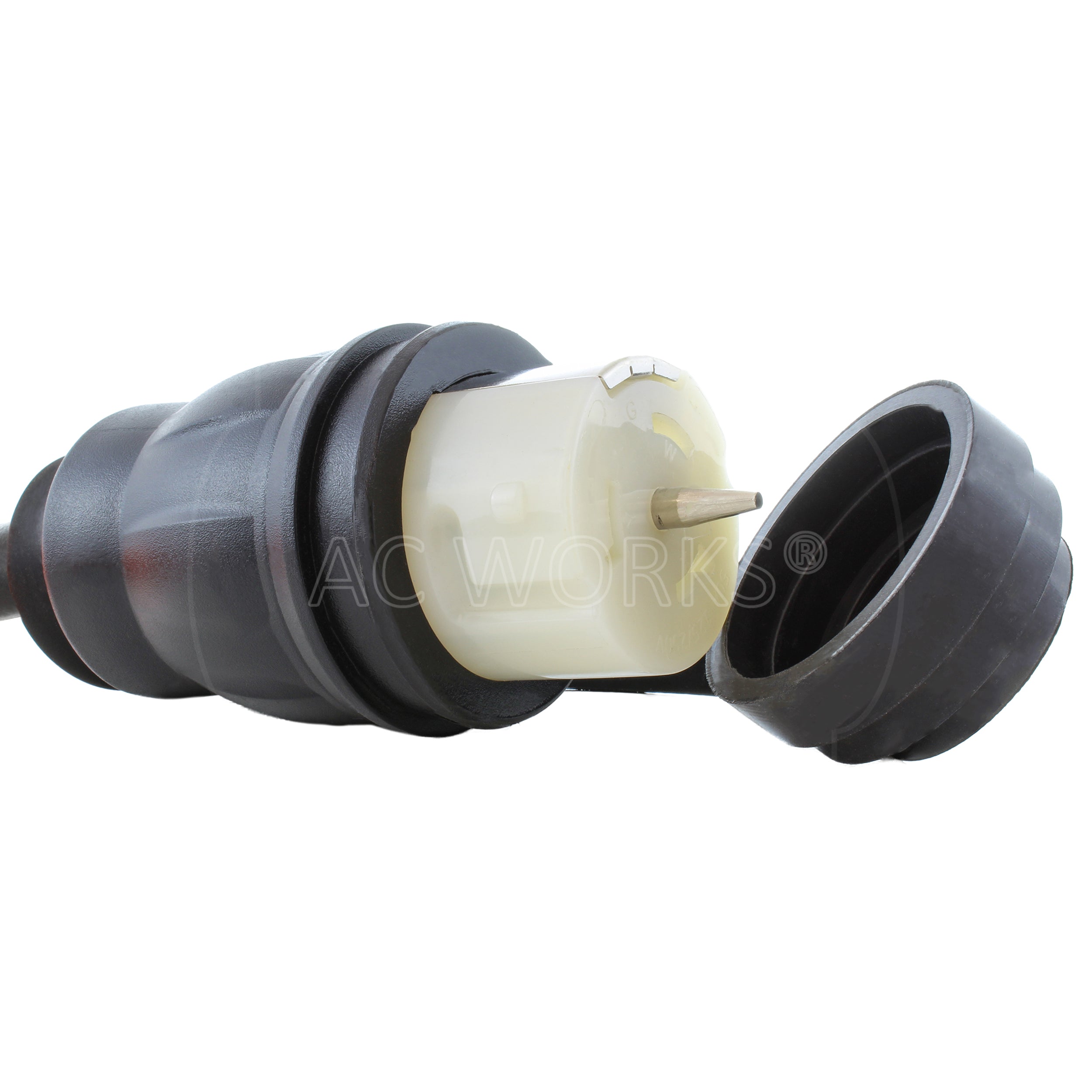 AC WORKS® [CVFE] Protection Cover for Power Cord's Female Connector
