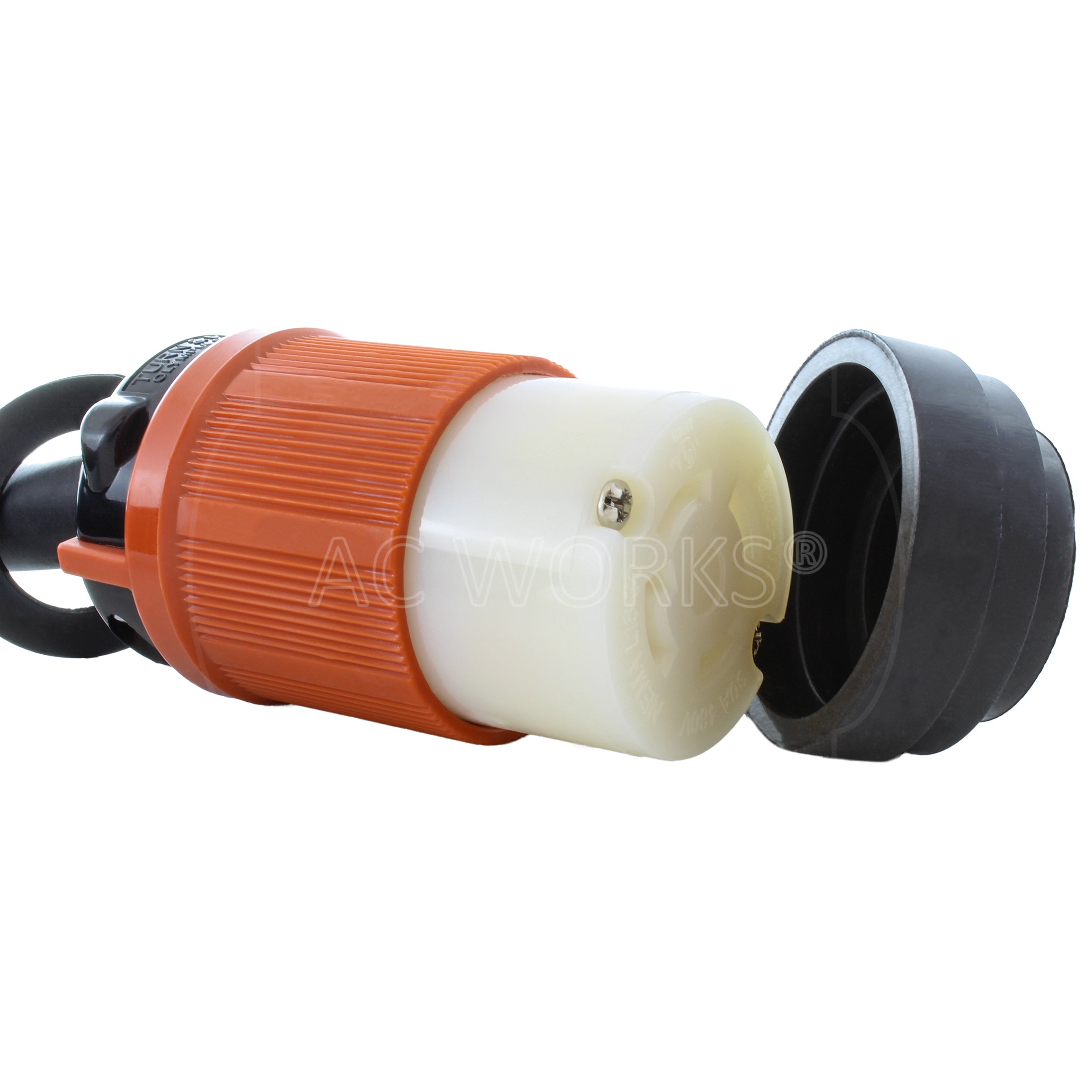 AC WORKS® [CVFE] Protection Cover for Power Cord's Female Connector