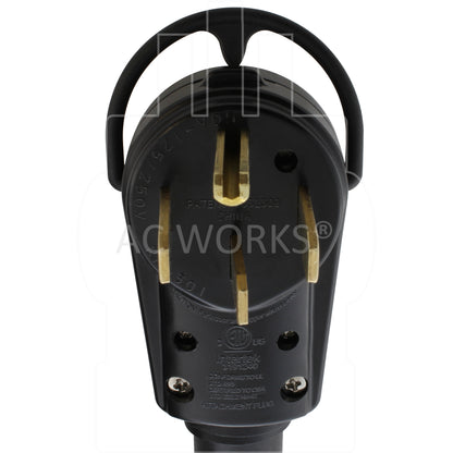 AC WORKS® [EPE1450KIT] 50A Emergency Power Kit with SS2-50 Inlet Box & Power Cord