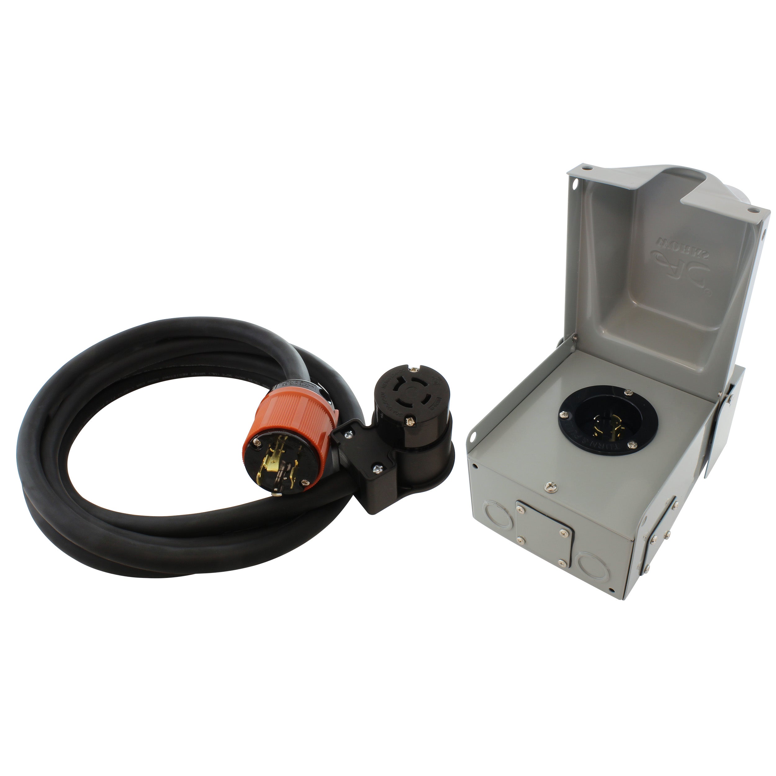 AC WORKS® [EPL1420KIT] Generator Emergency Power Kit with L14-20 Inlet Box