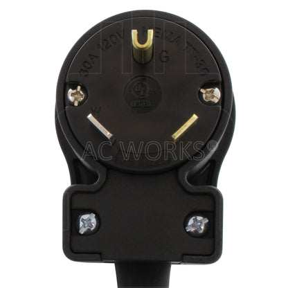 Elbow NEMA TT-30P male plug