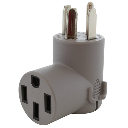 AC WORKS® [EV1430MS] RV/ EV Charging Adapter NEMA 14-30P 4-Prong Dryer Plug to RV/ EV Charging