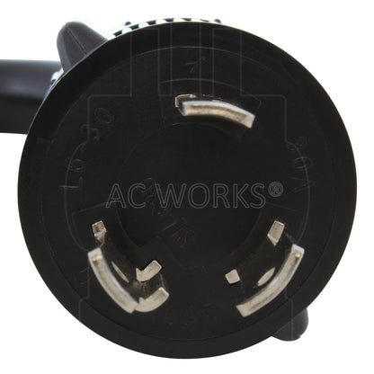 3 prong locking male plug