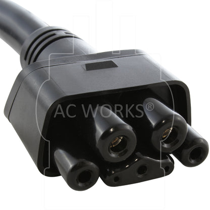 tesla charger female connector