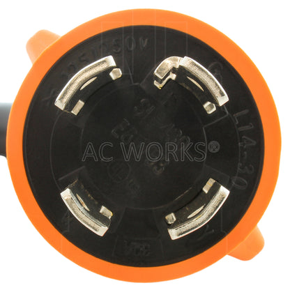 4 prong locking l14-30 plug